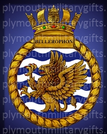 HMS Bellerophon Magnet